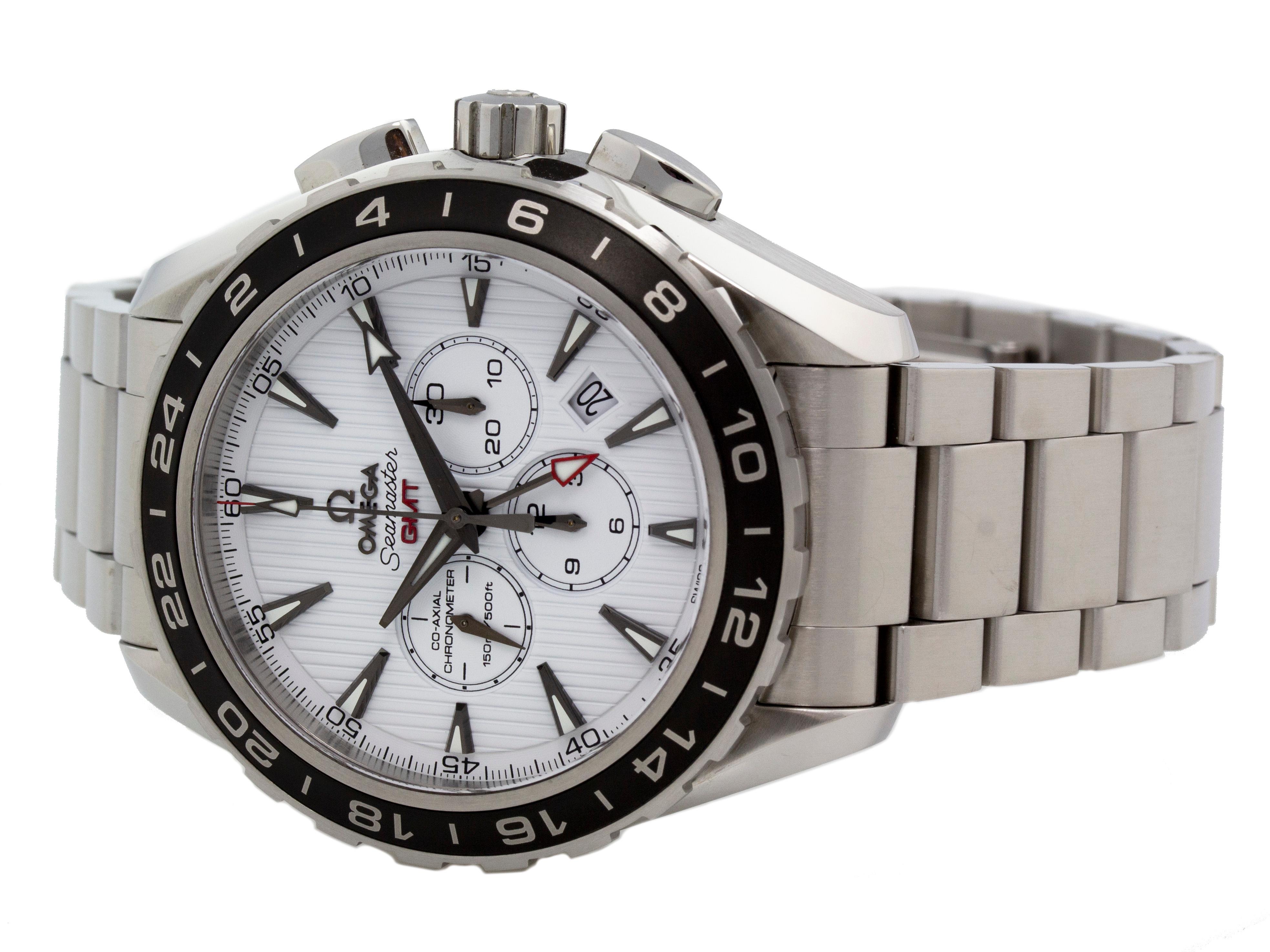 Men's Omega Seamaster Aqua Terra GMT 231.10.44.52.04.001 For Sale