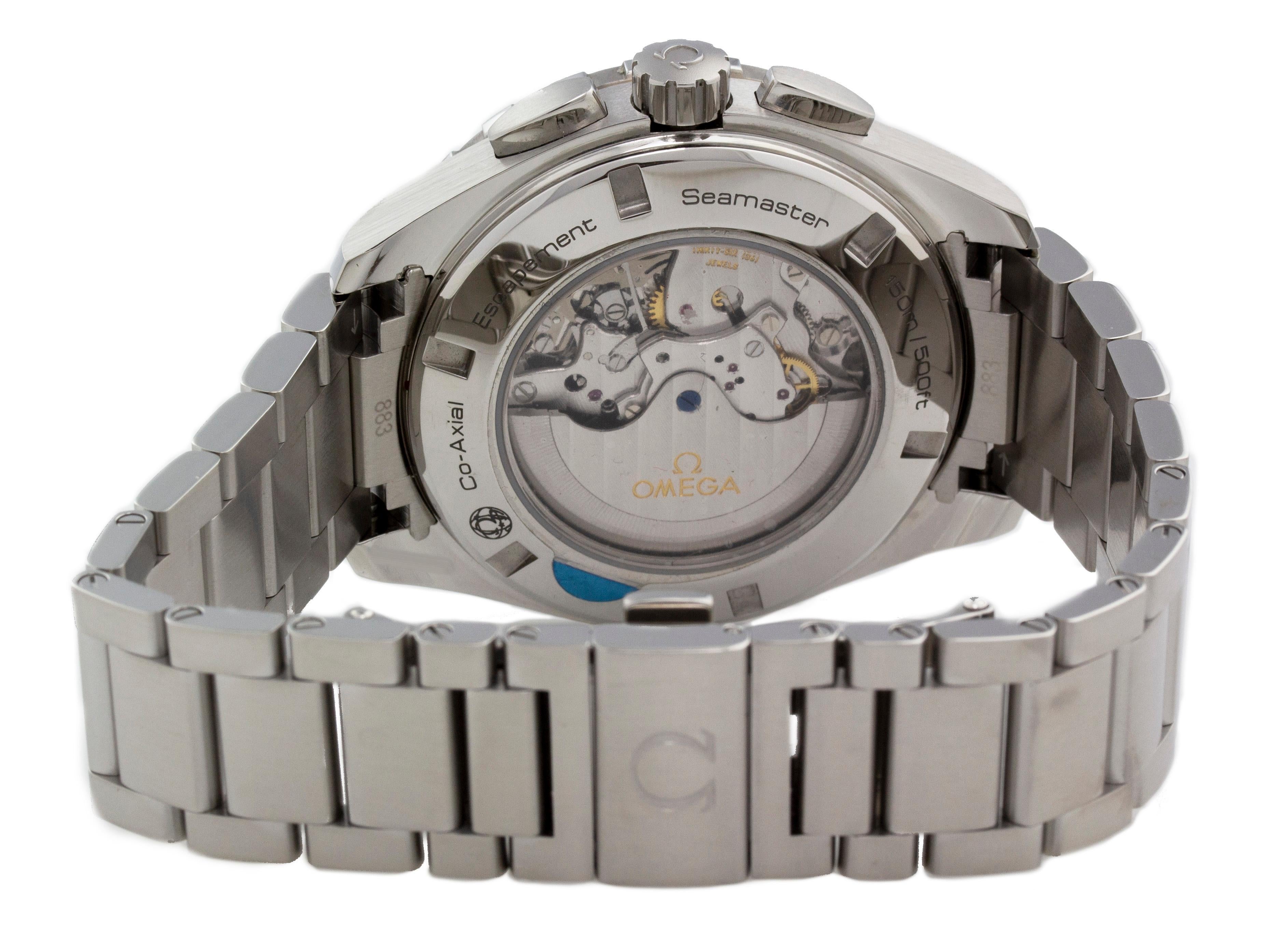 Omega Seamaster Aqua Terra GMT 231.10.44.52.04.001 For Sale 4