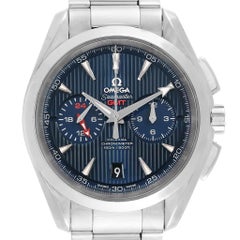 Omega Seamaster Aqua Terra GMT Chronograph Watch 231.10.43.52.03.001