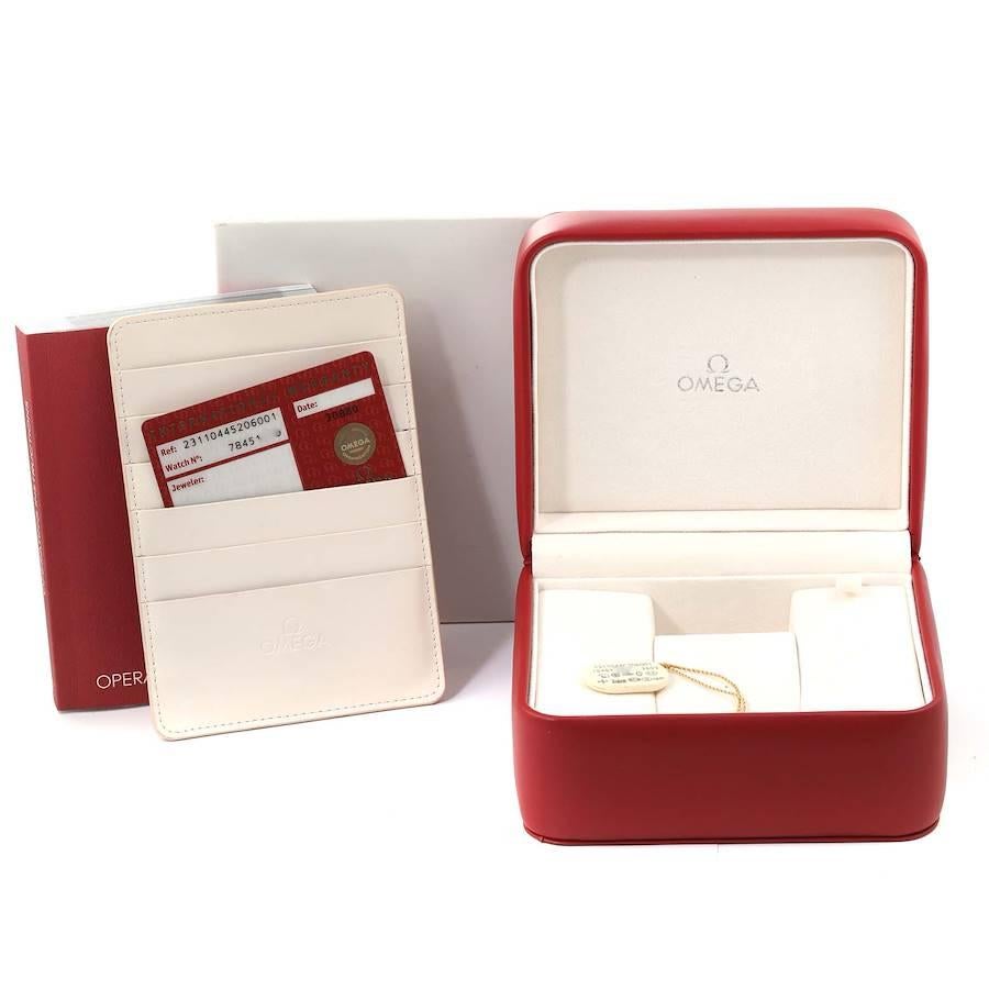 Omega Seamaster Aqua Terra GMT Chronograph Watch 231.10.44.52.06.001 Box Card 6