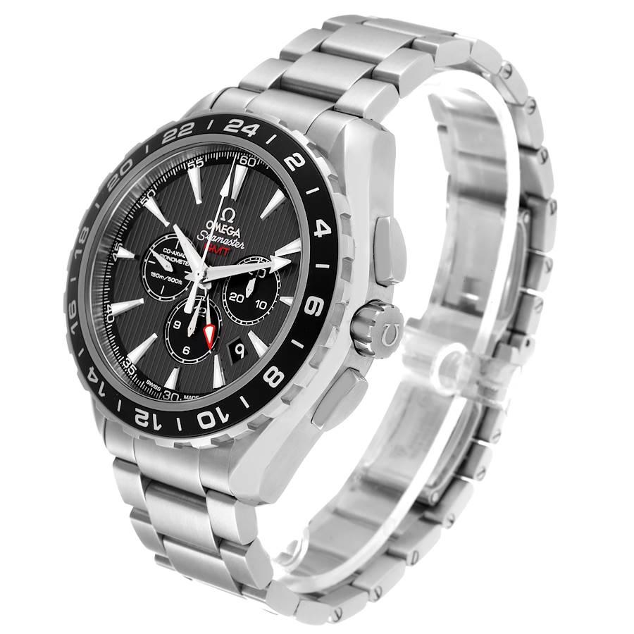 Men's Omega Seamaster Aqua Terra GMT Chronograph Watch 231.10.44.52.06.001 Box Card