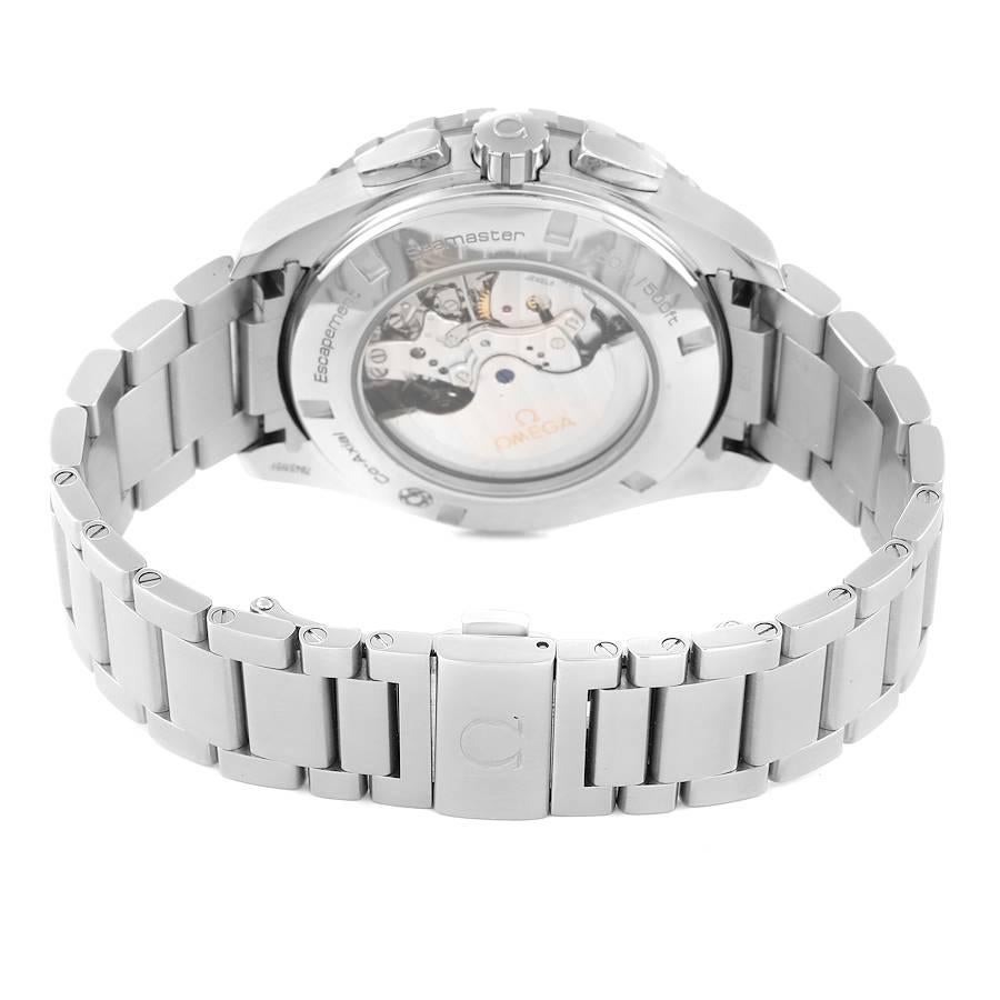 Omega Seamaster Aqua Terra GMT Chronograph Watch 231.10.44.52.06.001 Box Card 3