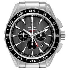 Omega Seamaster Aqua Terra GMT Chronograph Orologio 231.10.44.52.06.001 Non indossato