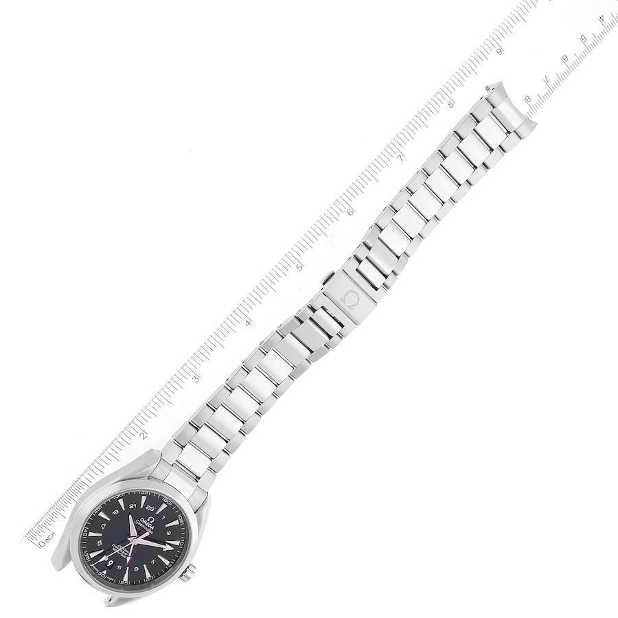 Omega Seamaster Aqua Terra GMT Co-Axial Watch 231.10.43.22.01.001 Box Card 4