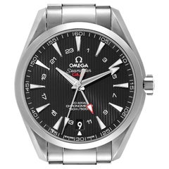 Omega Seamaster Aqua Terra GMT Co-Axial Watch 231.10.43.22.01.001 Box Card