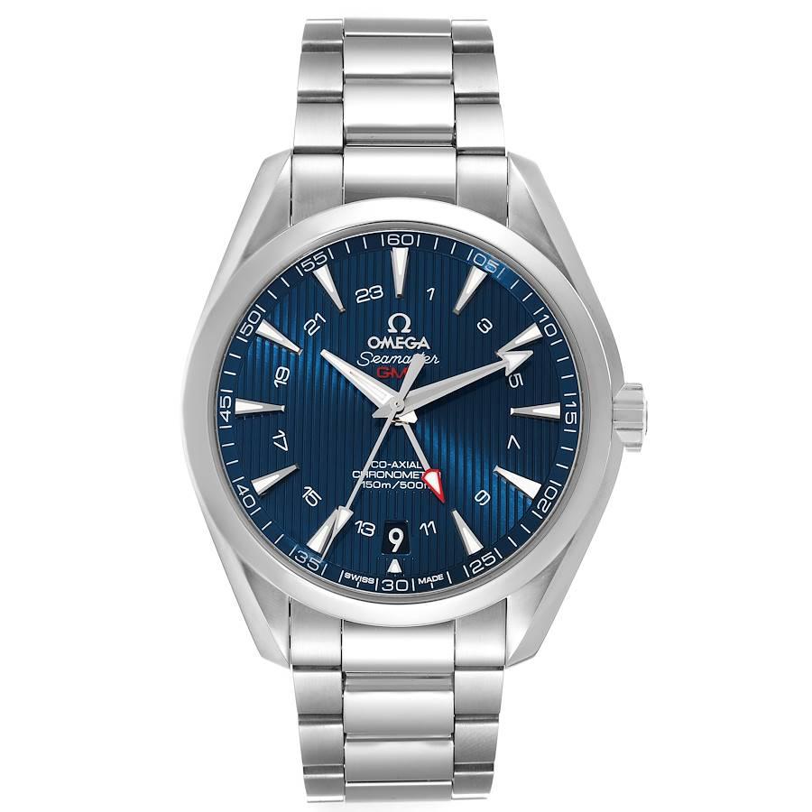 Omega Seamaster Aqua Terra GMT Co-Axial Watch 231.10.43.22.03.001 Box ...