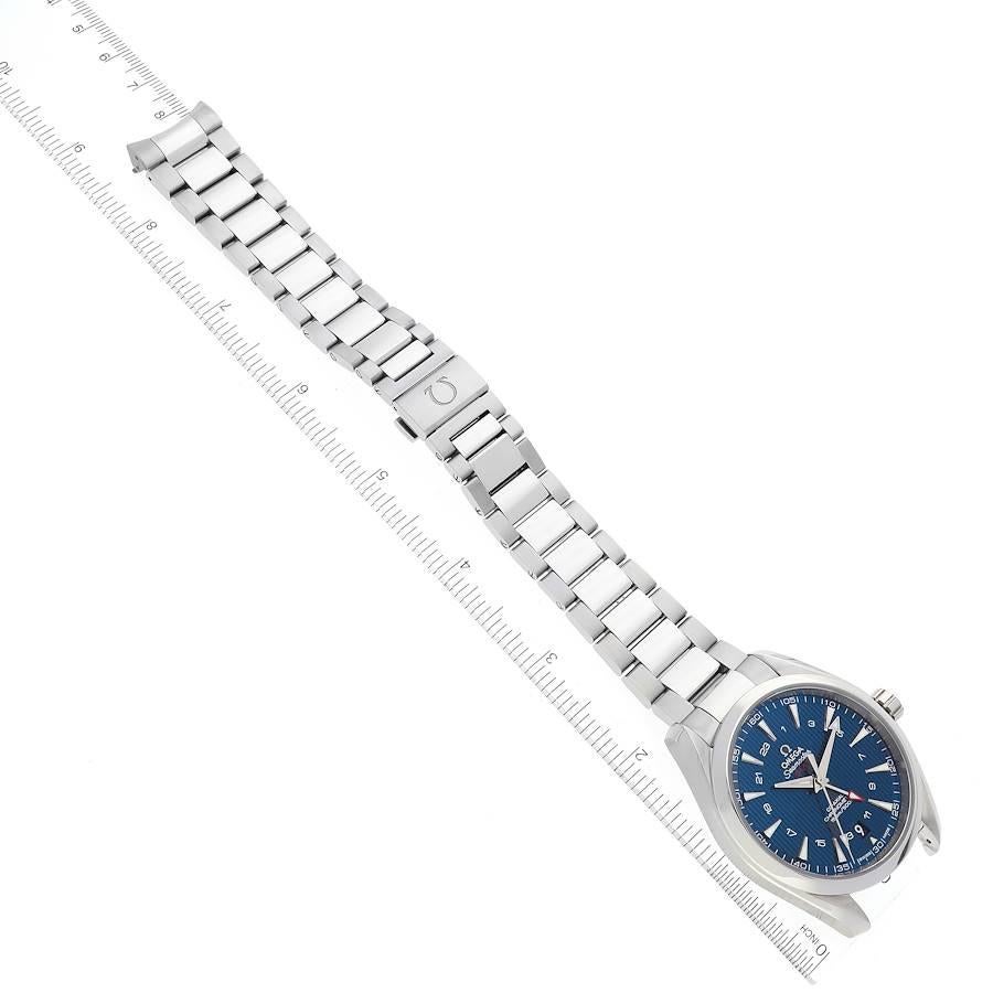Omega Seamaster Aqua Terra GMT Co-Axial Watch 231.10.43.22.03.001 Box Card 4