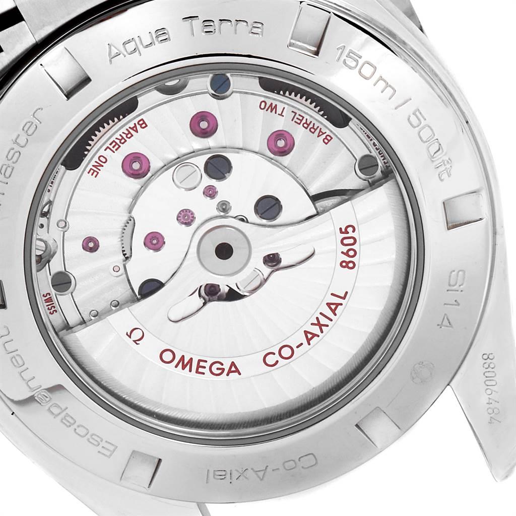 Omega Seamaster Aqua Terra GMT Co-Axial Watch 231.10.43.22.03.001 2