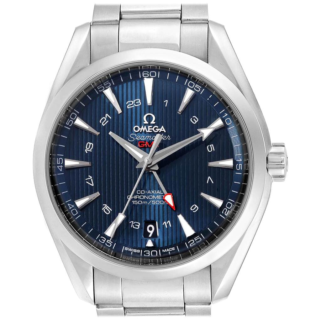 Omega Seamaster Aqua Terra GMT Co-Axial Watch 231.10.43.22.03.001