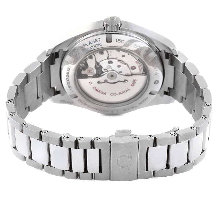 Men's Omega Seamaster Aqua Terra GMT Good Planet Titanium Mens Watch 231.90.43.22.04.0