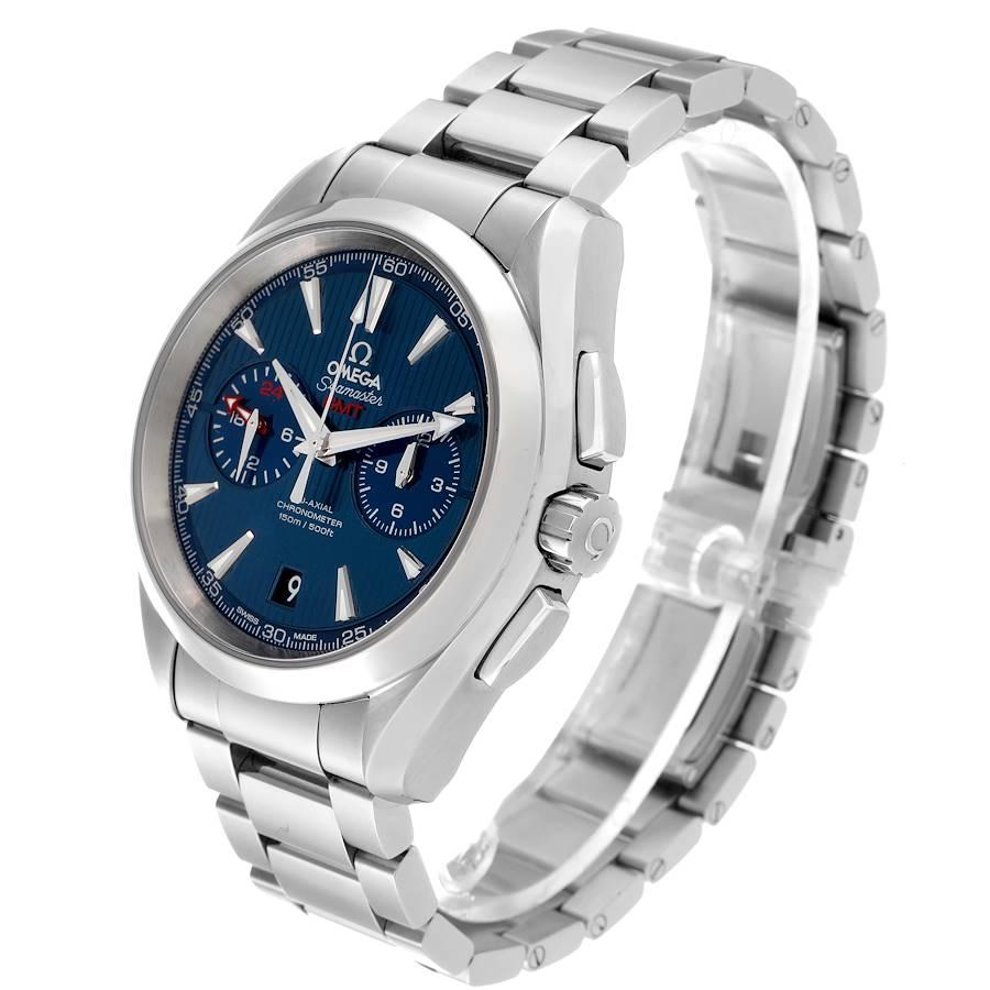 Omega Seamaster Aqua Terra GMT Orologio Uomo 231.10.43.52.03.001 Scheda Box 1