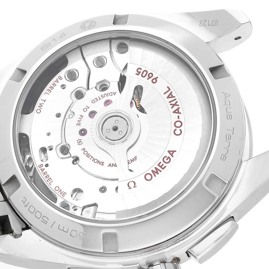 Omega Seamaster Aqua Terra GMT Orologio Uomo 231.10.43.52.03.001 Scheda Box 3