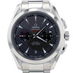 Omega Seamaster Aqua Terra GMT Men's Watch 231.10.43.52.06.001 Stainless