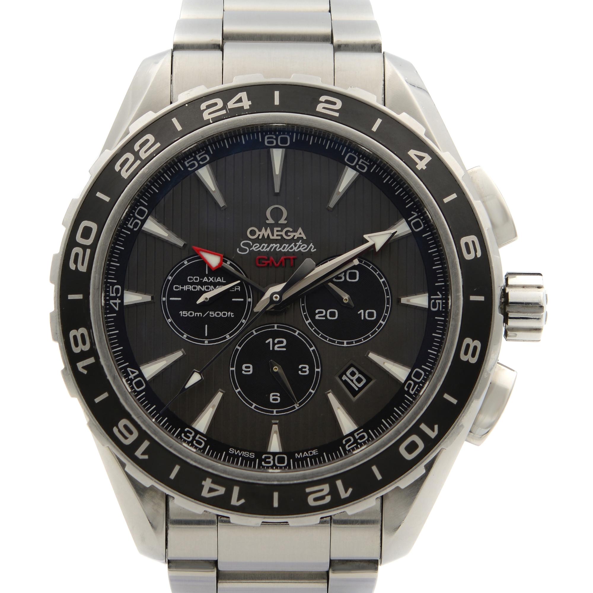 Minor scratches on the bezel insert. This watch comes with a manufacturer's box and authentication card.
Details:
MSRP 9250
Model Number 231.10.44.52.06.001
Brand OMEGA
Department Men
Style Sport
Model Omega Seamaster
Band Color Steel
Dial Color