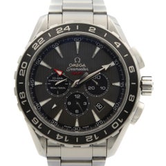 Omega Seamaster Aqua Terra GMT Steel Grey Dial Men's Watch 231.10.44.52.06.001