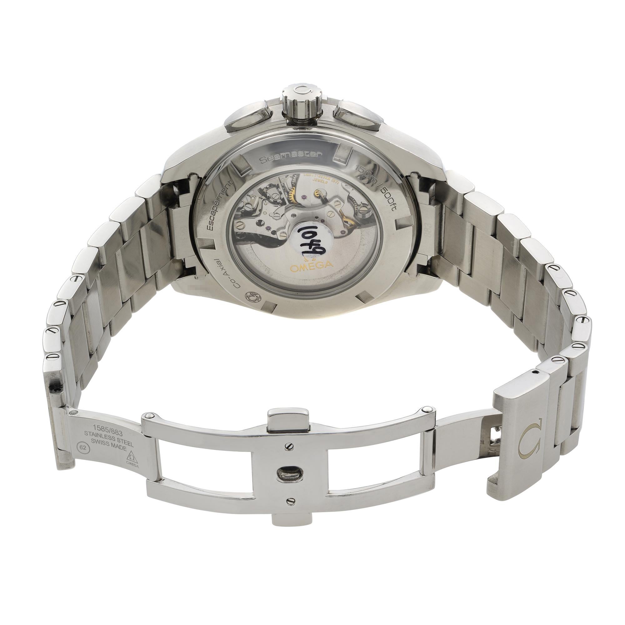 Omega Seamaster Aqua Terra GMT Steel Grey Dial Men's Watch 231.10.44.52.06.001 1