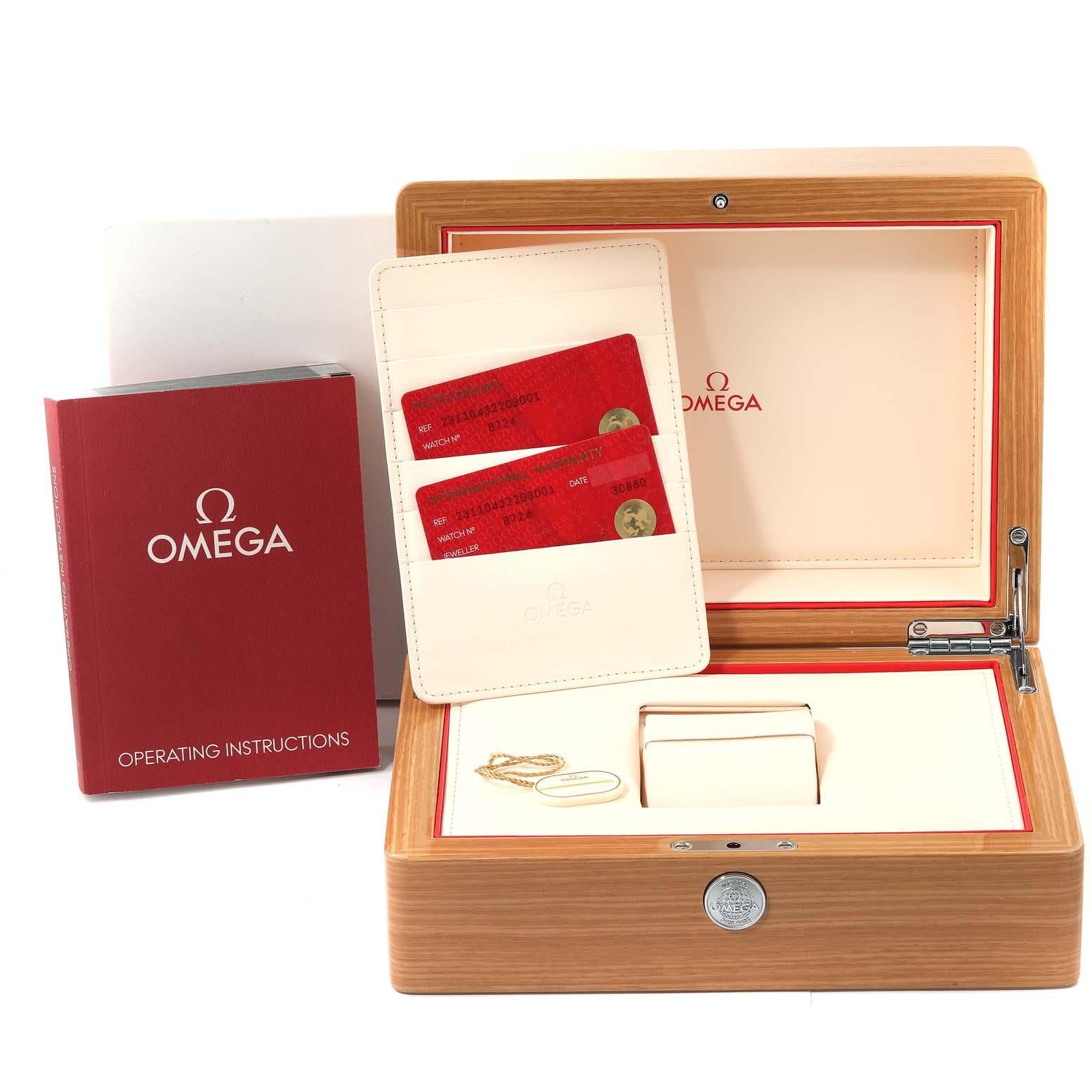 Omega Seamaster Aqua Terra GMT Acciaio Orologio Uomo 231.10.43.22.03.001 Scheda Box 2