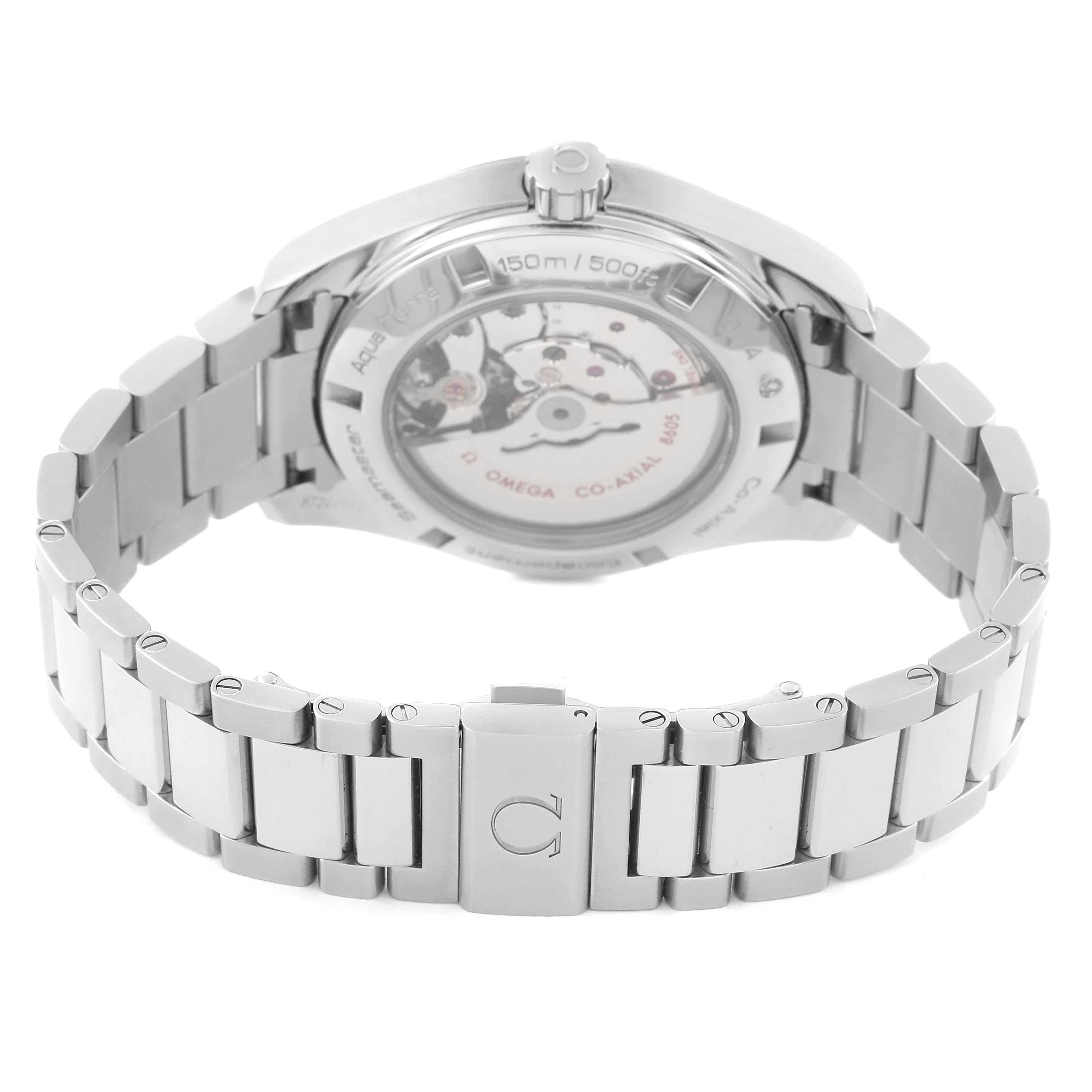 Omega Seamaster Aqua Terra GMT Acciaio Orologio Uomo 231.10.43.22.03.001 Scheda Box 5