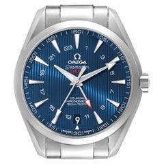 Omega Seamaster Aqua Terra GMT Acciaio Orologio Uomo 231.10.43.22.03.001 Scheda Box