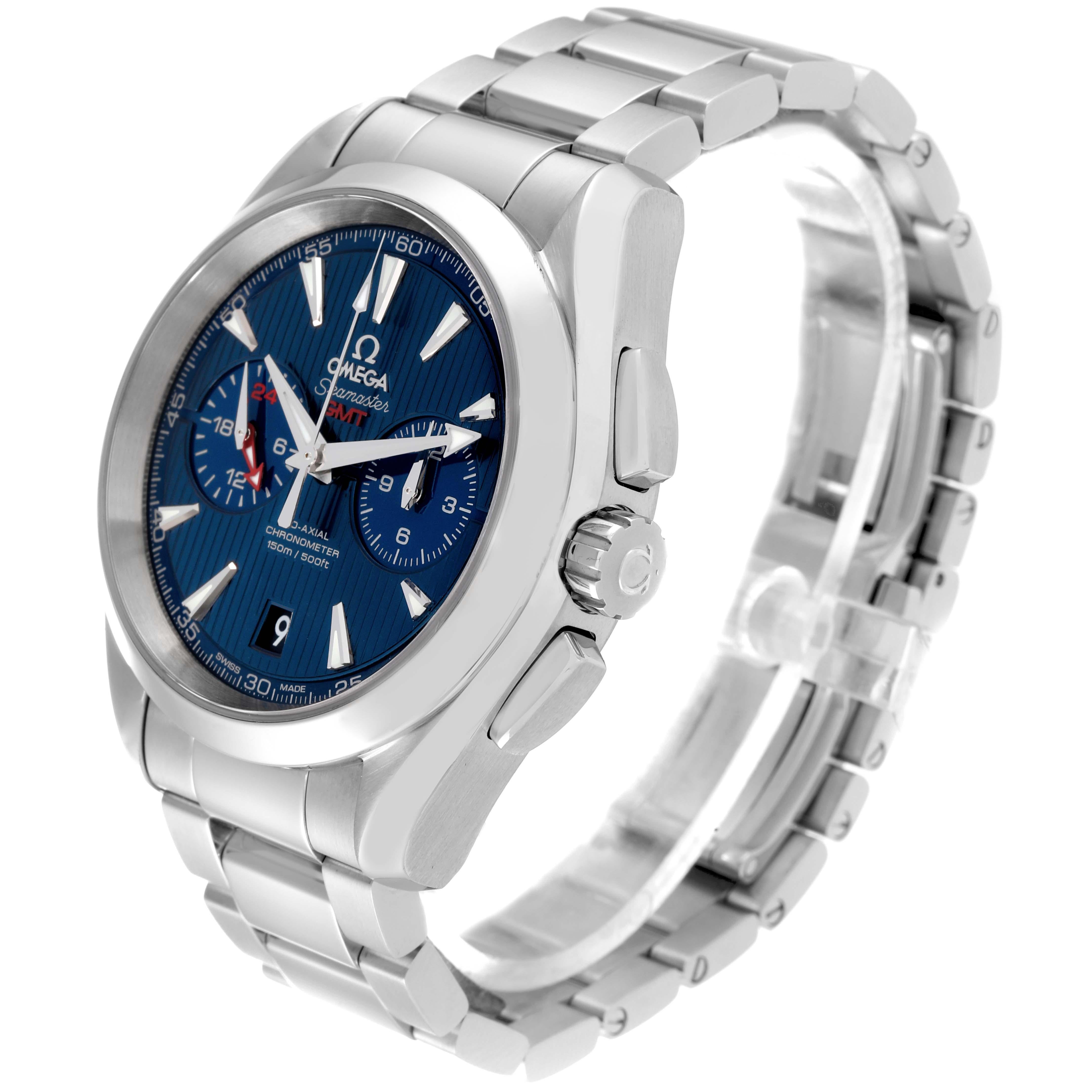 Omega Seamaster Aqua Terra GMT Stahl-Herrenuhr 231.10.43.52.03.001 1