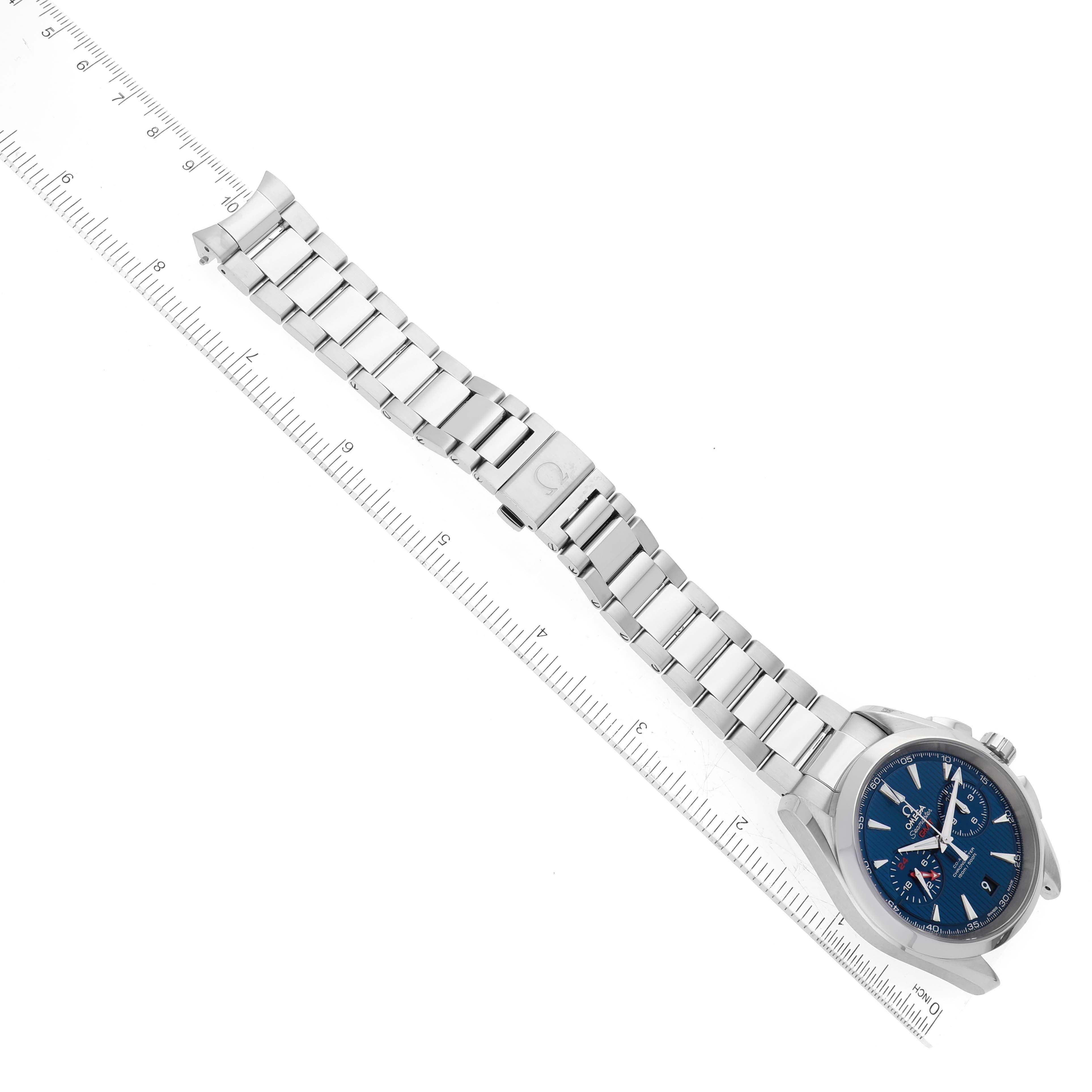 Omega Seamaster Aqua Terra GMT Stahl-Herrenuhr 231.10.43.52.03.001 5