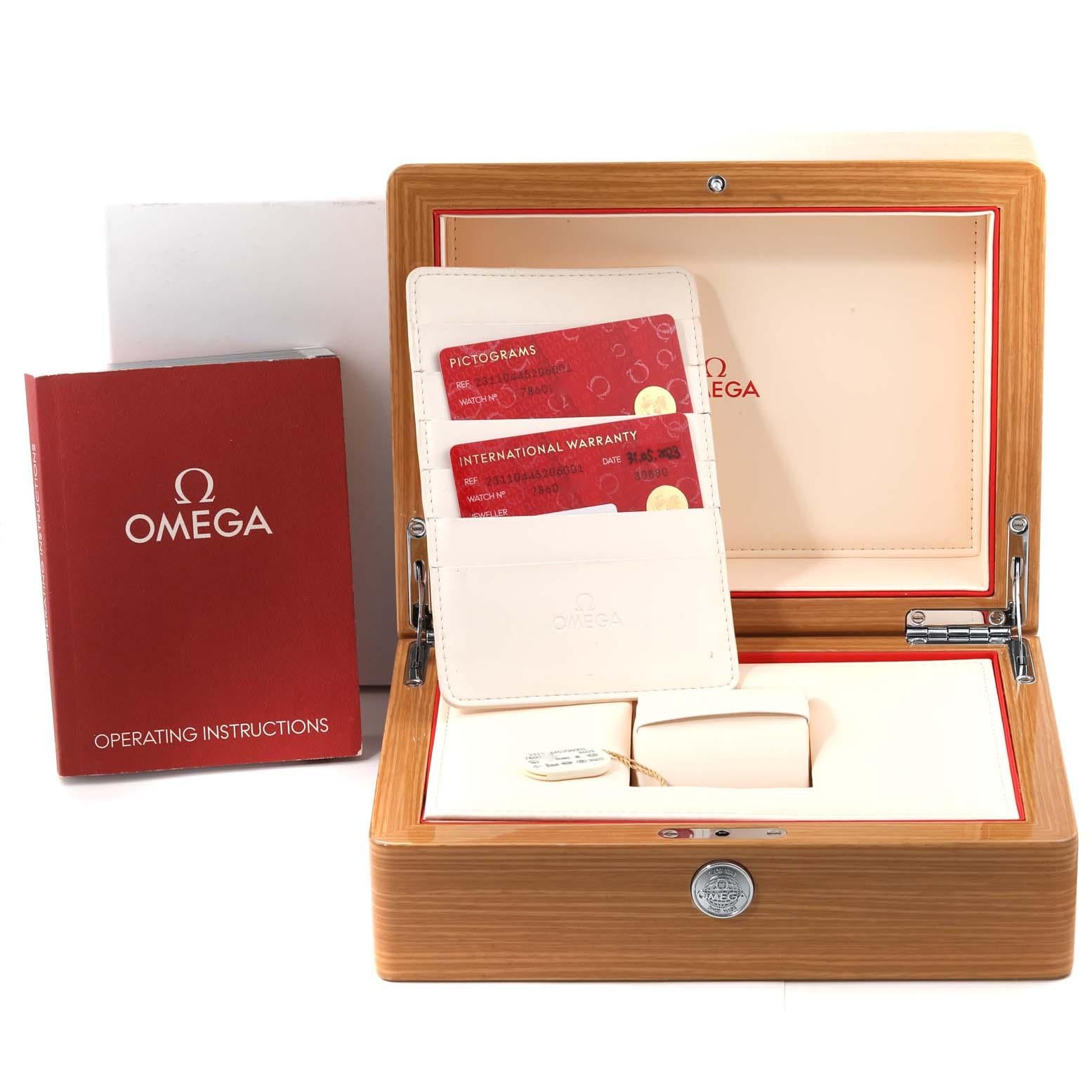 Omega Seamaster Aqua Terra GMT Acciaio Orologio Uomo 231.10.44.52.06.001 Scheda Box 7