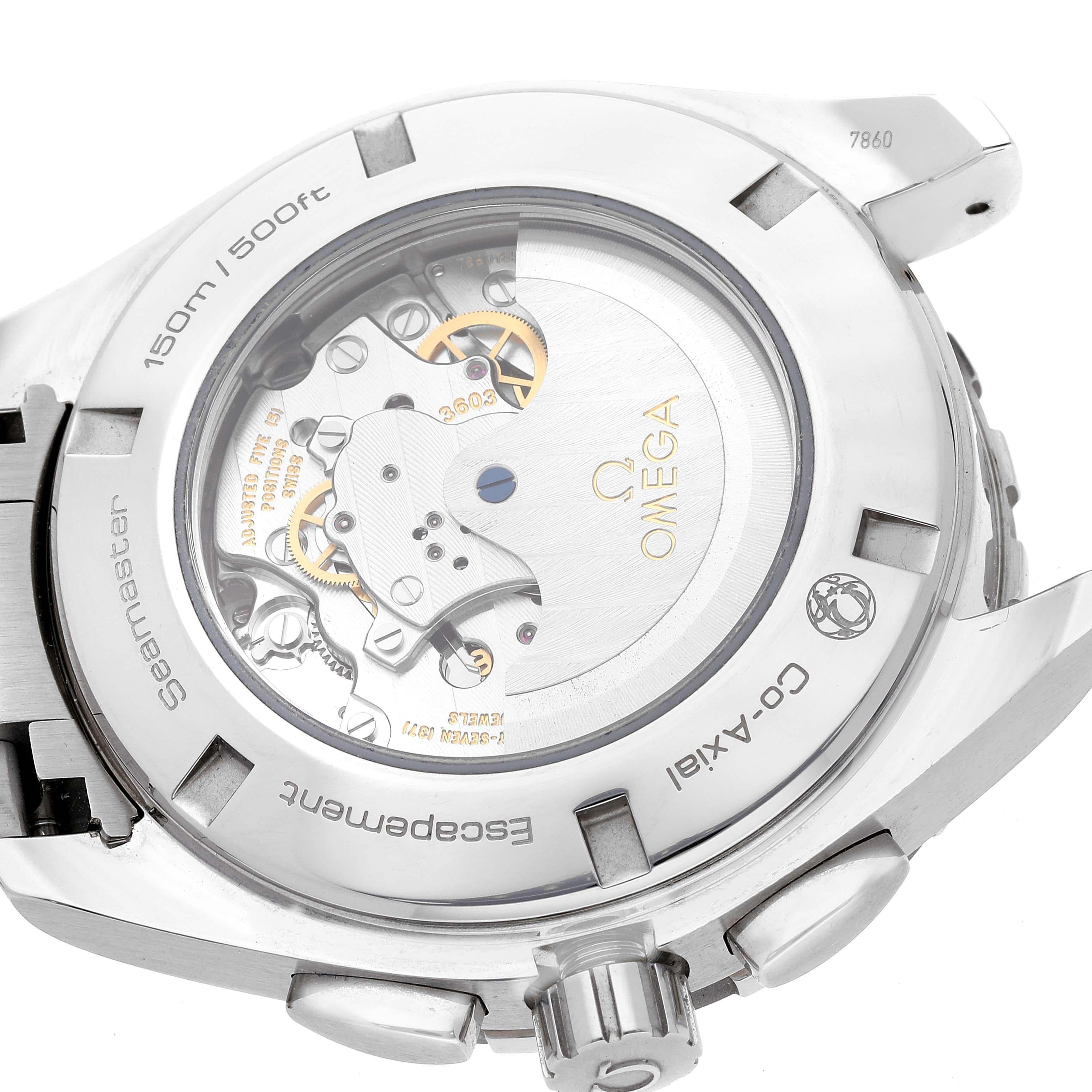 Omega Seamaster Aqua Terra GMT Acciaio Orologio Uomo 231.10.44.52.06.001 Scheda Box 3