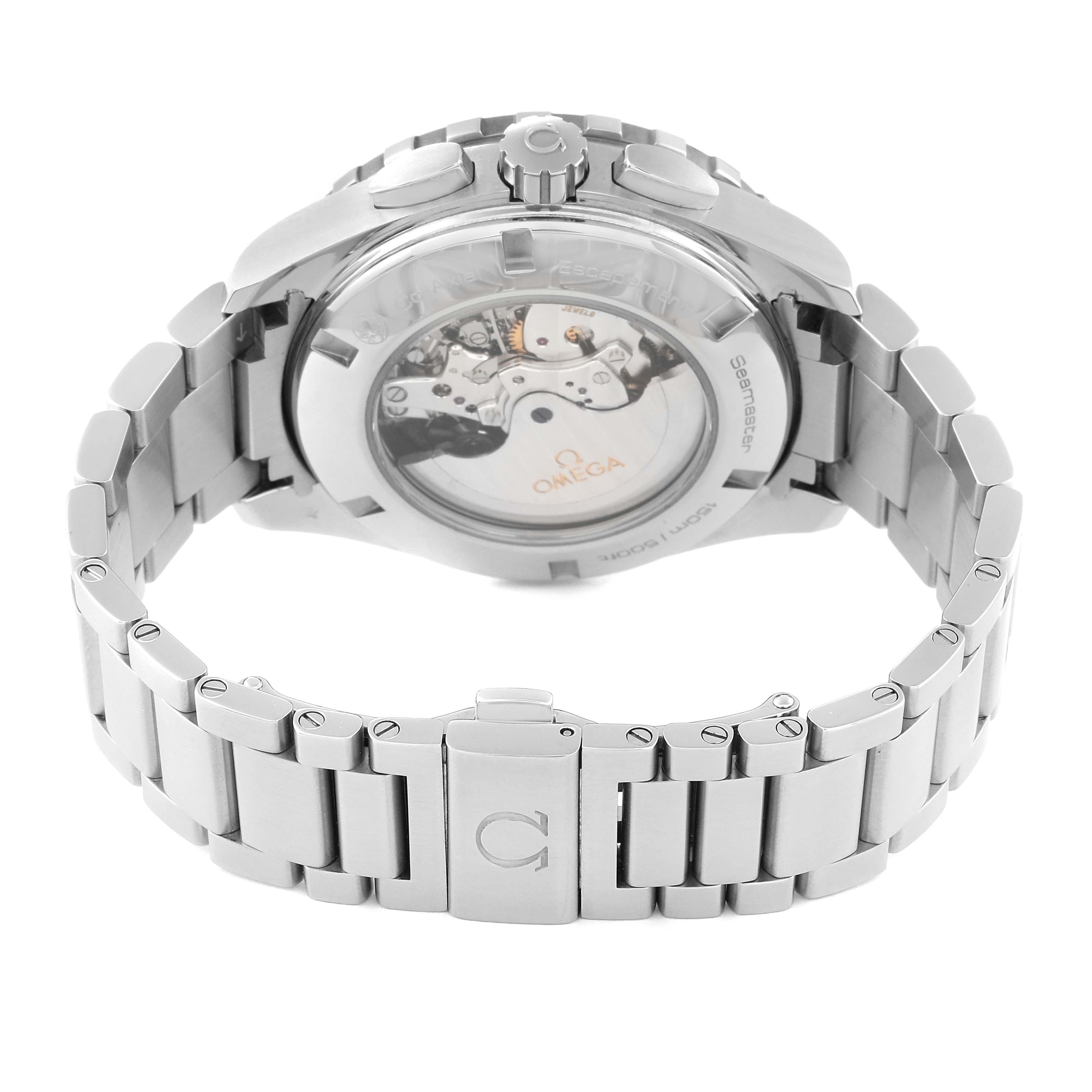 Omega Seamaster Aqua Terra GMT Acciaio Orologio Uomo 231.10.44.52.06.001 Scheda Box 4