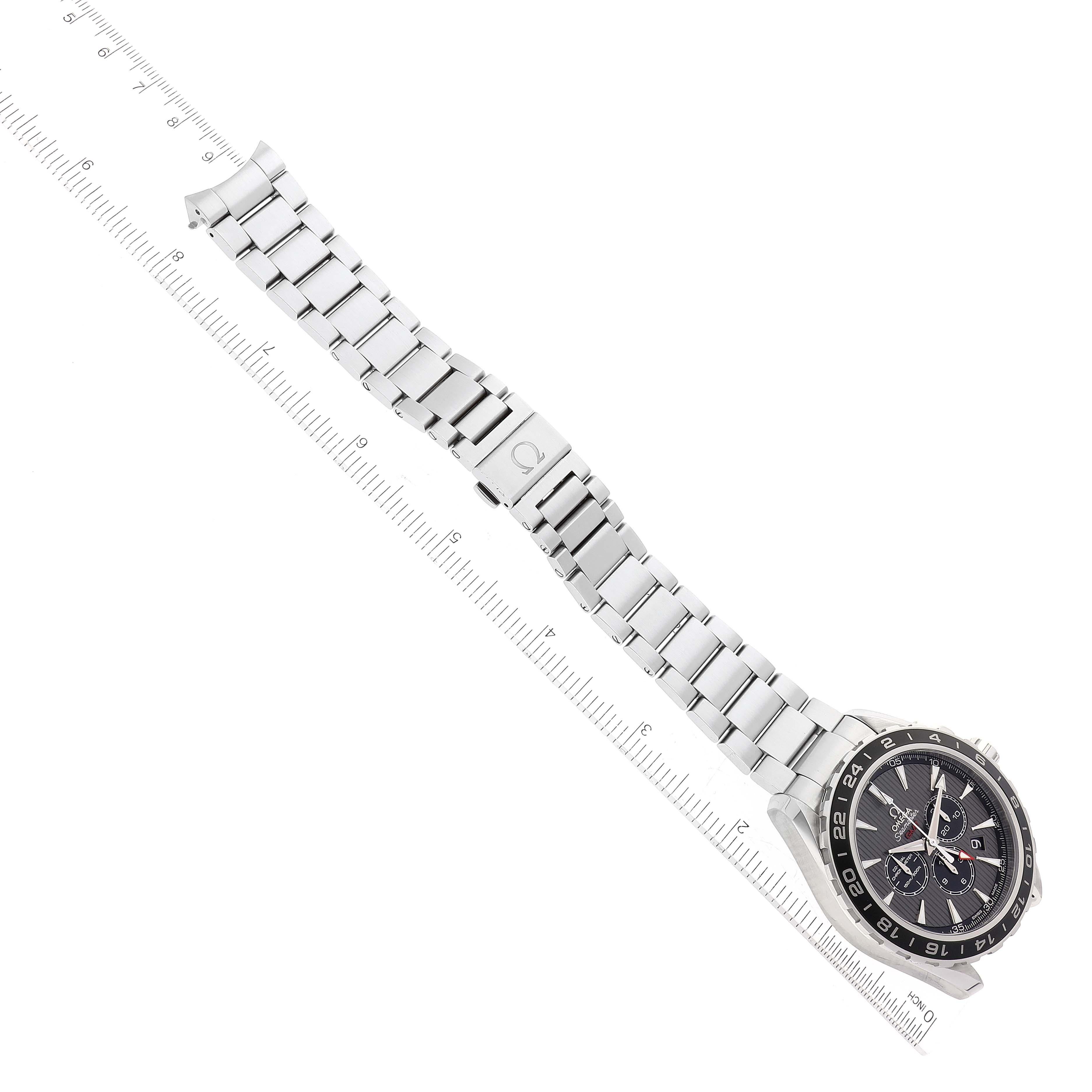 Omega Seamaster Aqua Terra GMT Acciaio Orologio Uomo 231.10.44.52.06.001 Scheda Box 5