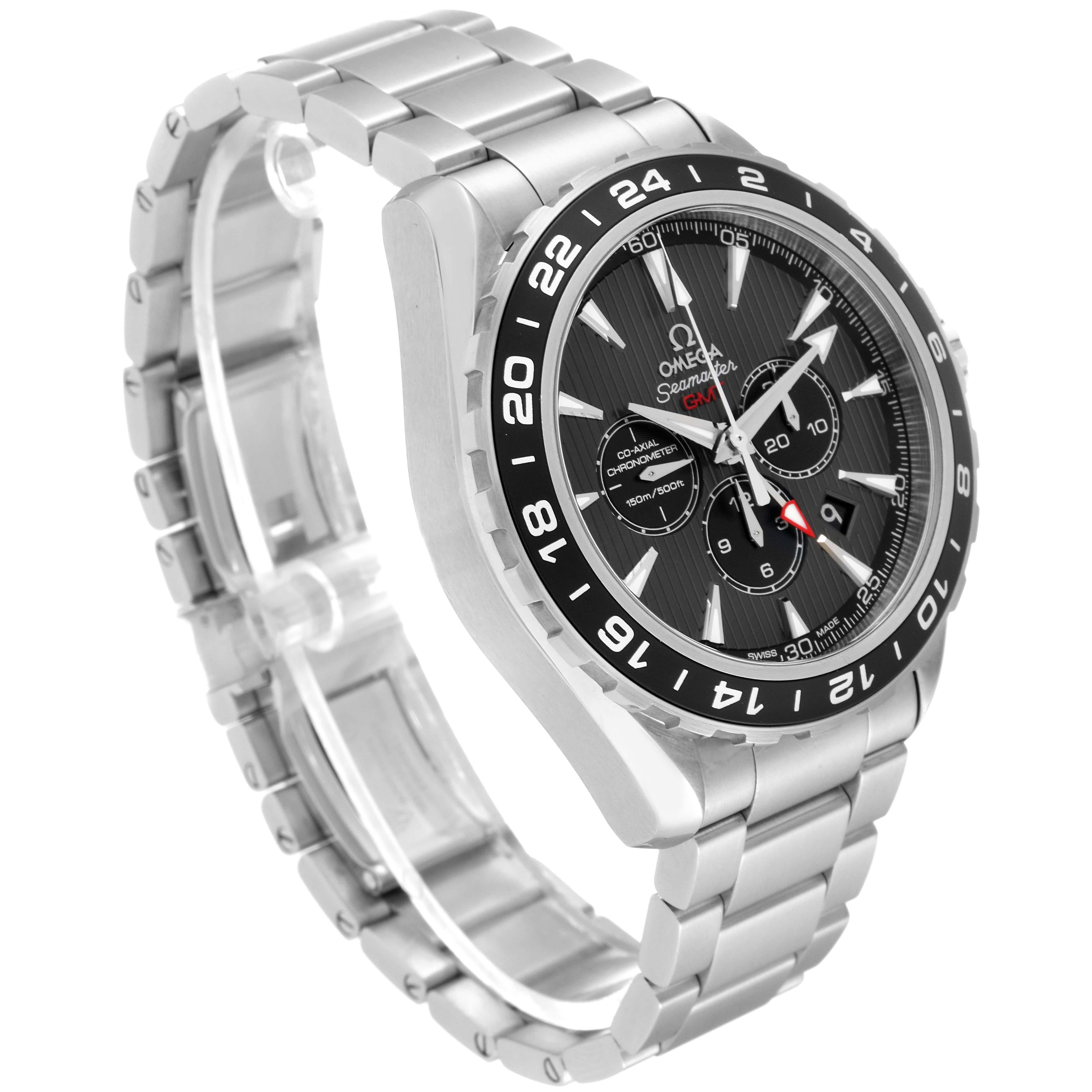 Omega Seamaster Aqua Terra GMT Orologio da Uomo in Acciaio 231.10.44.52.06.001 In condizioni ottime a Atlanta, GA
