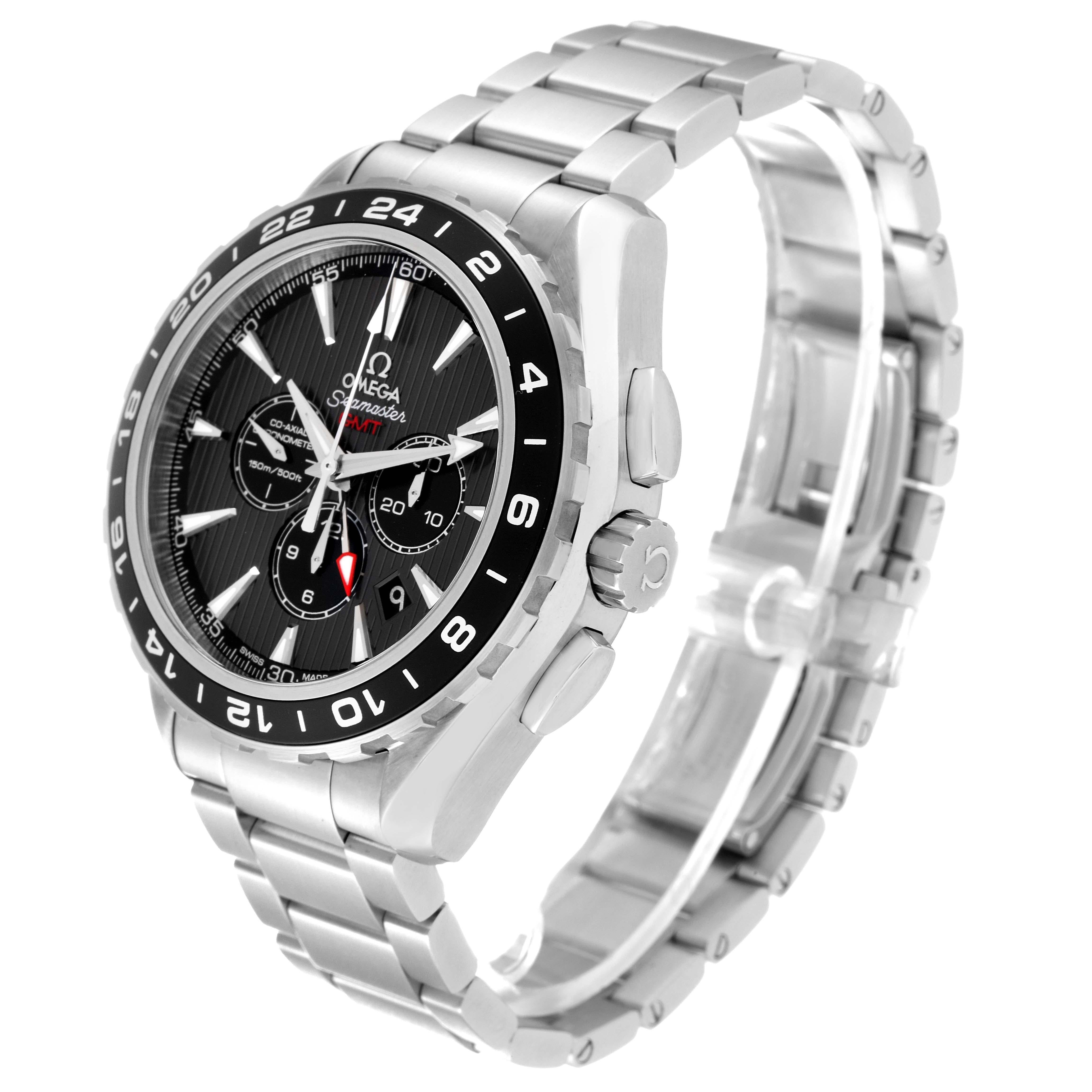 Omega Seamaster Aqua Terra GMT Orologio da Uomo in Acciaio 231.10.44.52.06.001 1