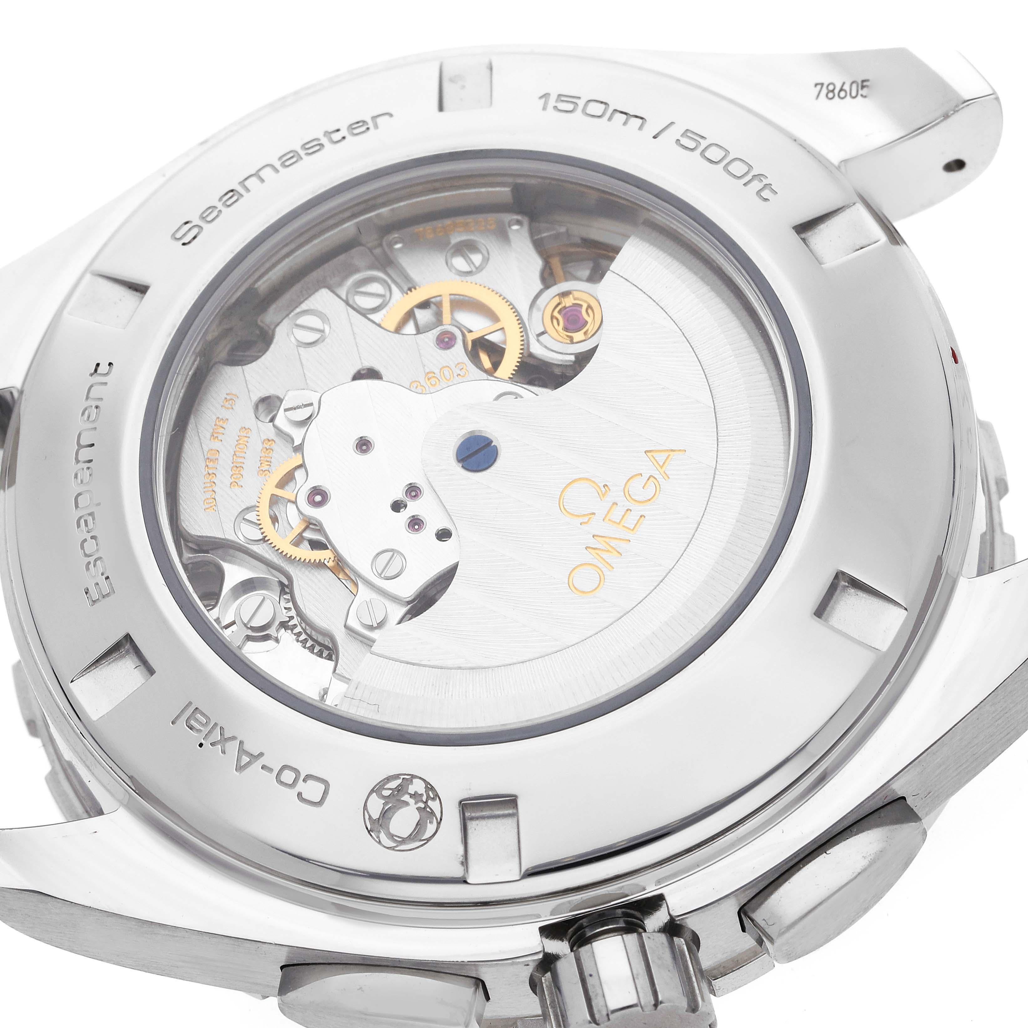 Omega Seamaster Aqua Terra GMT Orologio da Uomo in Acciaio 231.10.44.52.06.001 3