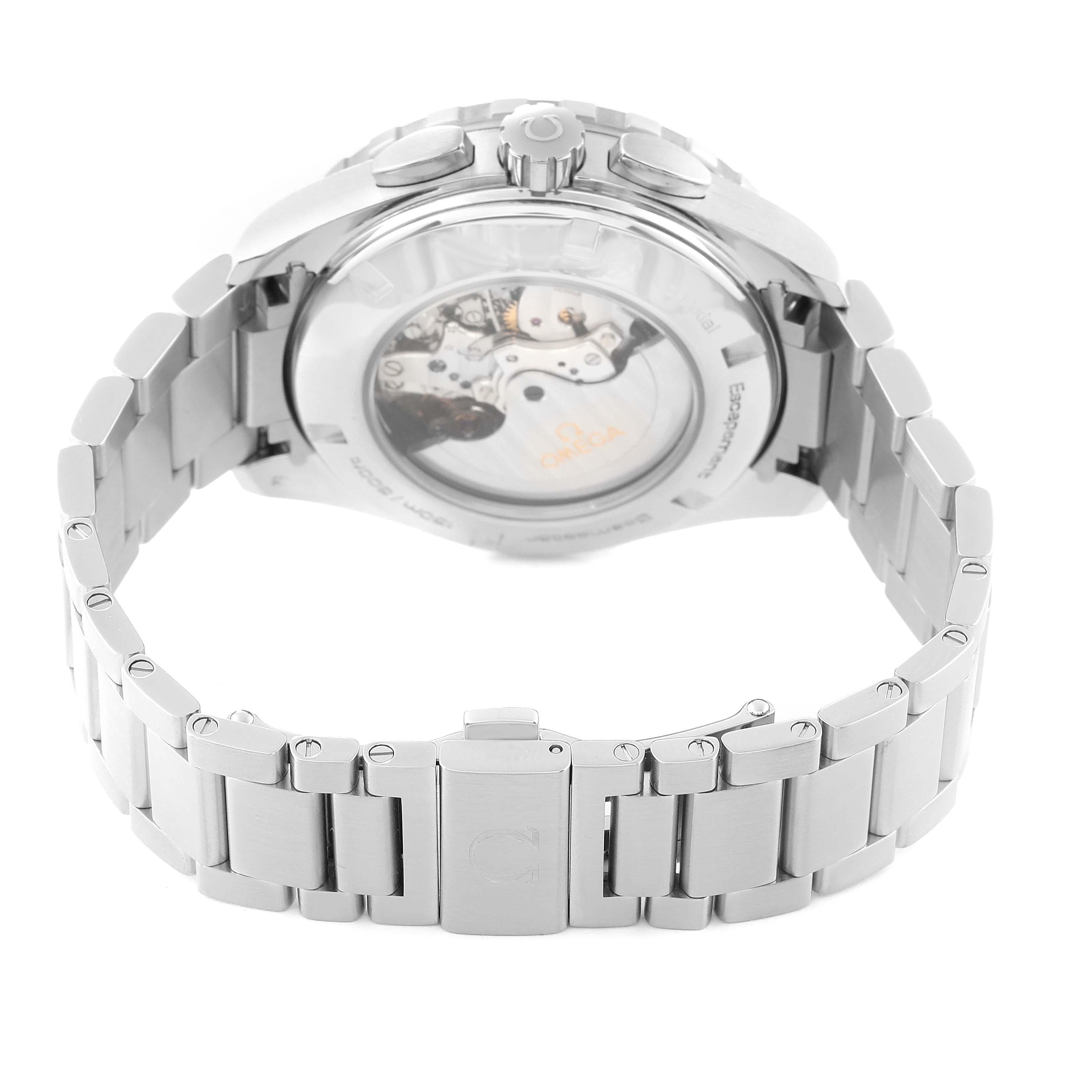 Omega Seamaster Aqua Terra GMT Orologio da Uomo in Acciaio 231.10.44.52.06.001 4