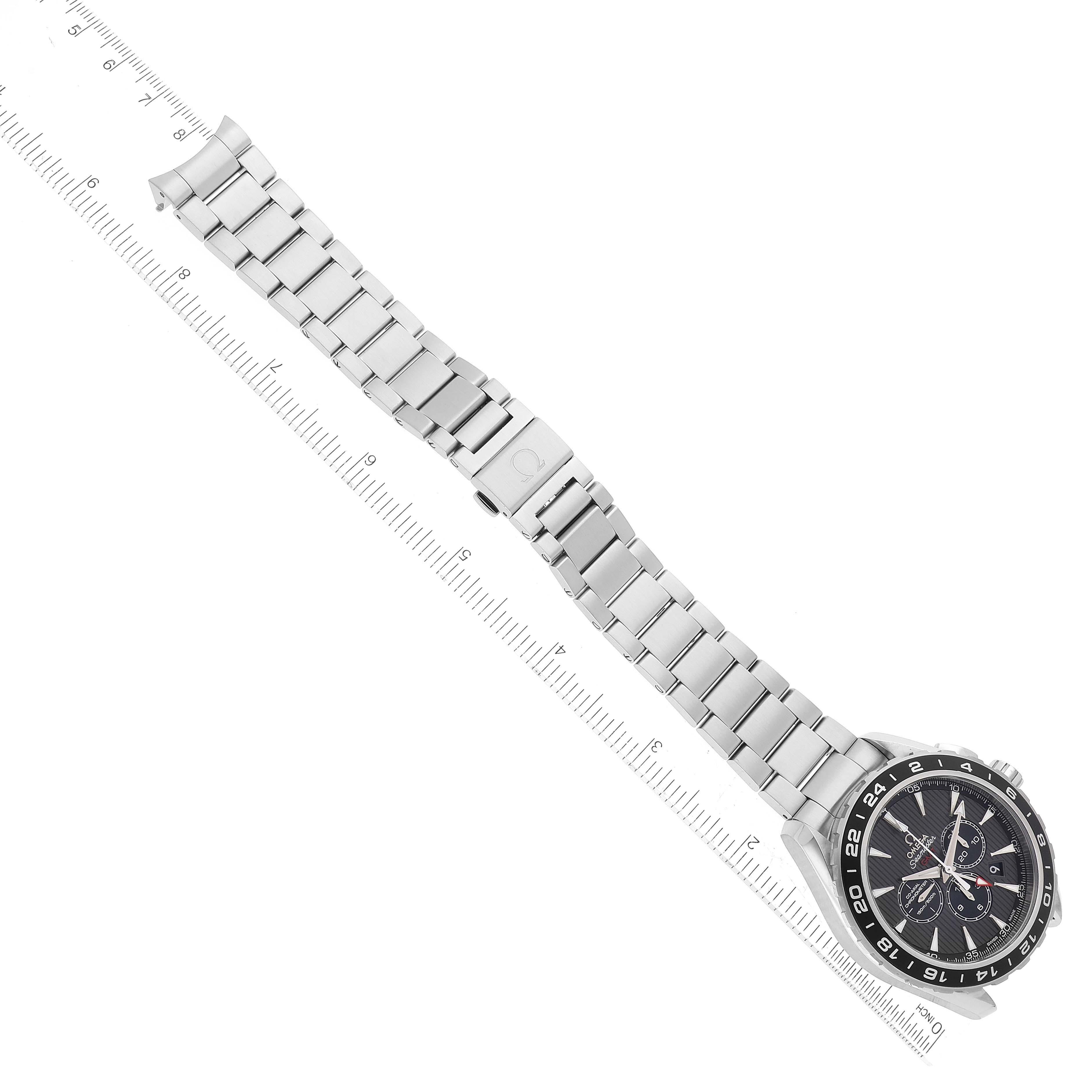 Omega Seamaster Aqua Terra GMT Orologio da Uomo in Acciaio 231.10.44.52.06.001 5