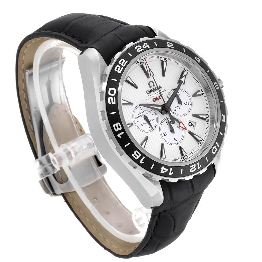 Omega Seamaster Aqua Terra GMT Steel Men’s Watch 231.13.44.52.04.001 For Sale 1