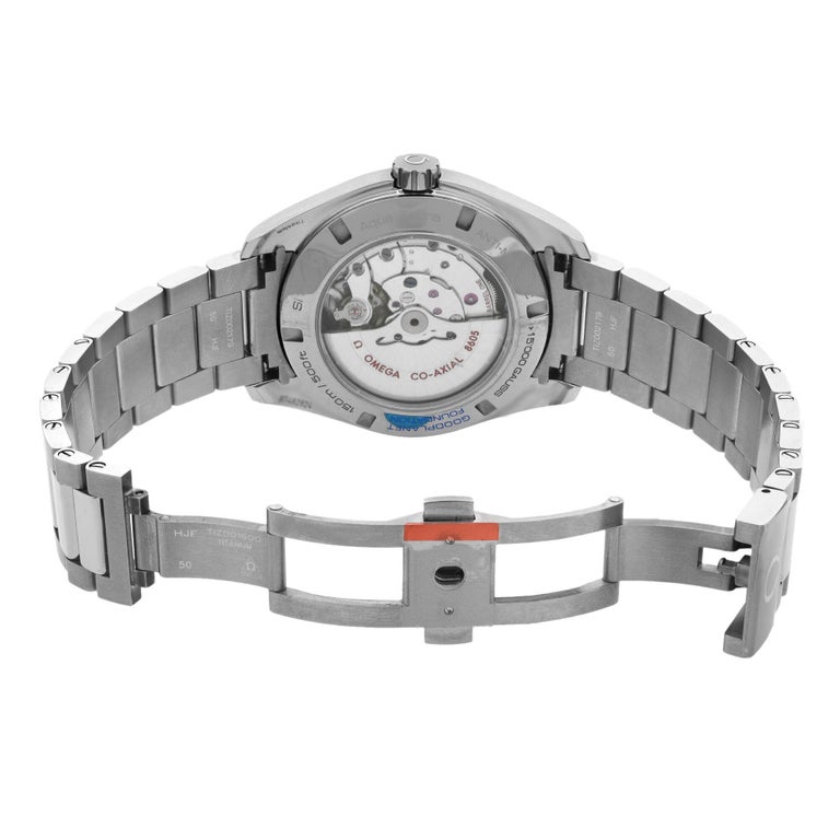 omega aqua terra titanium