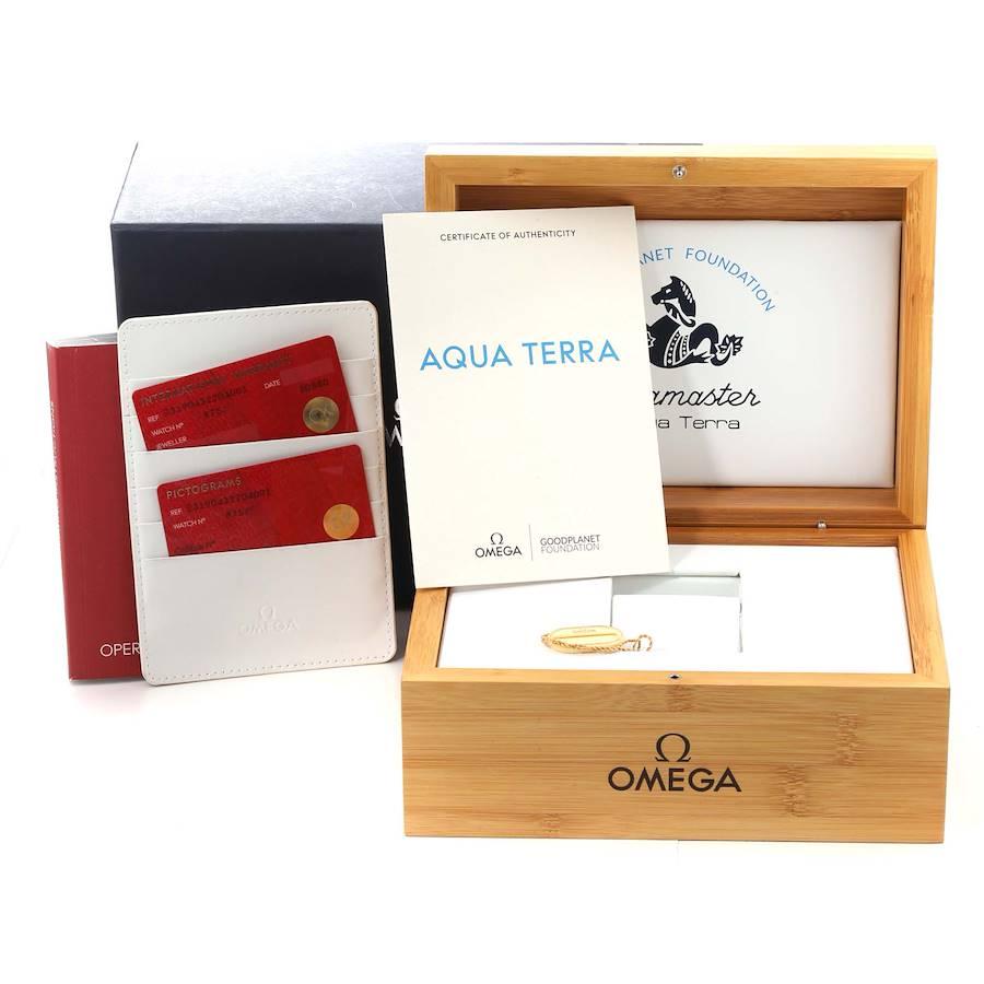 Omega Seamaster Aqua Terra GMT Titanium Uhr 231.90.43.22.04.001 Box Karte 6