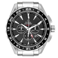 Omega Seamaster Aqua Terra GMT Watch 231.10.44.52.06.001 Box Papers