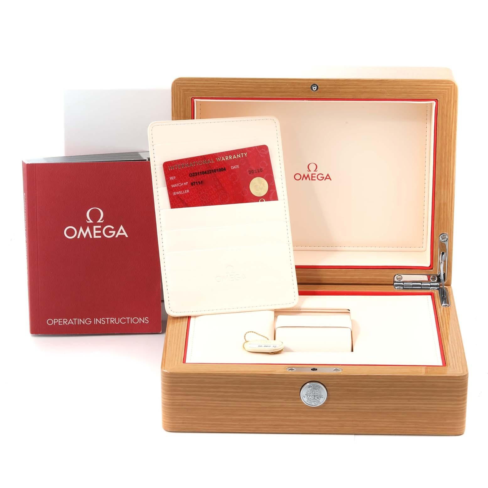 Omega Seamaster Aqua Terra Golf Edition Mens Watch 231.10.42.21.01.004 Box Card 6