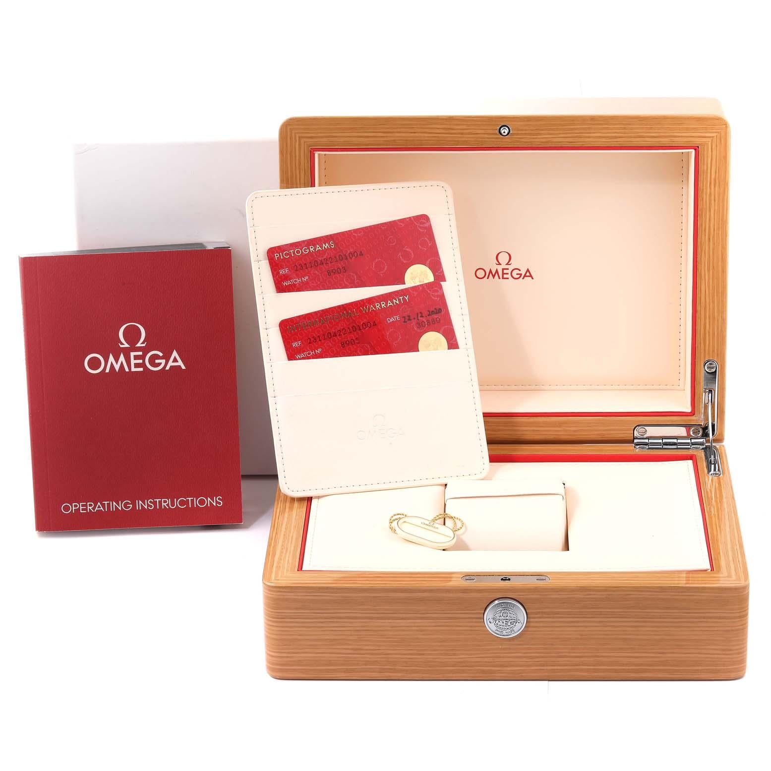 Omega Seamaster Aqua Terra-Golf-Herrenuhr 231.10.42.21.01.004 Boxkarte im Angebot 6