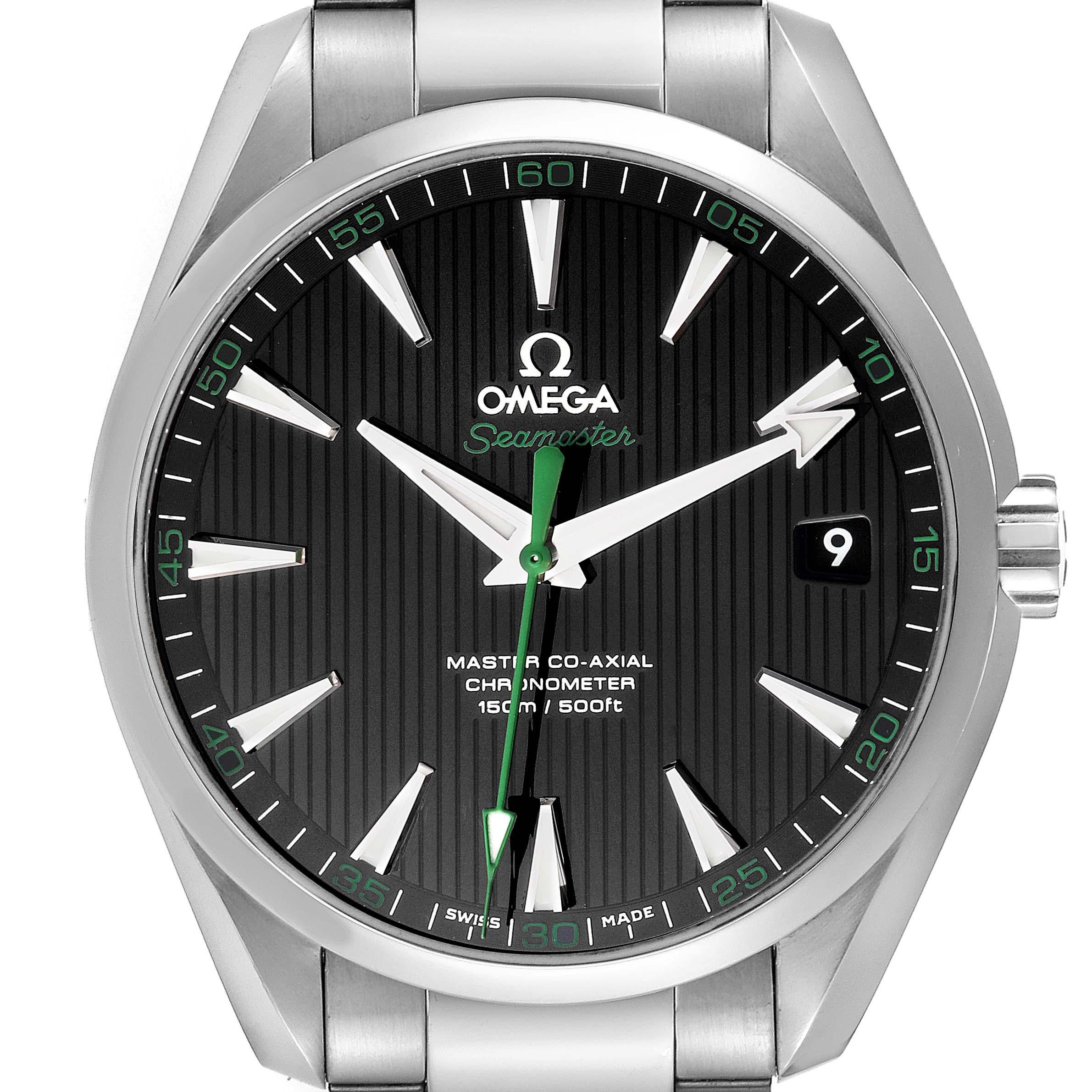 Omega Seamaster Aqua Terra Golf Edition Mens Watch 231.10.42.21.01.004 Box Card