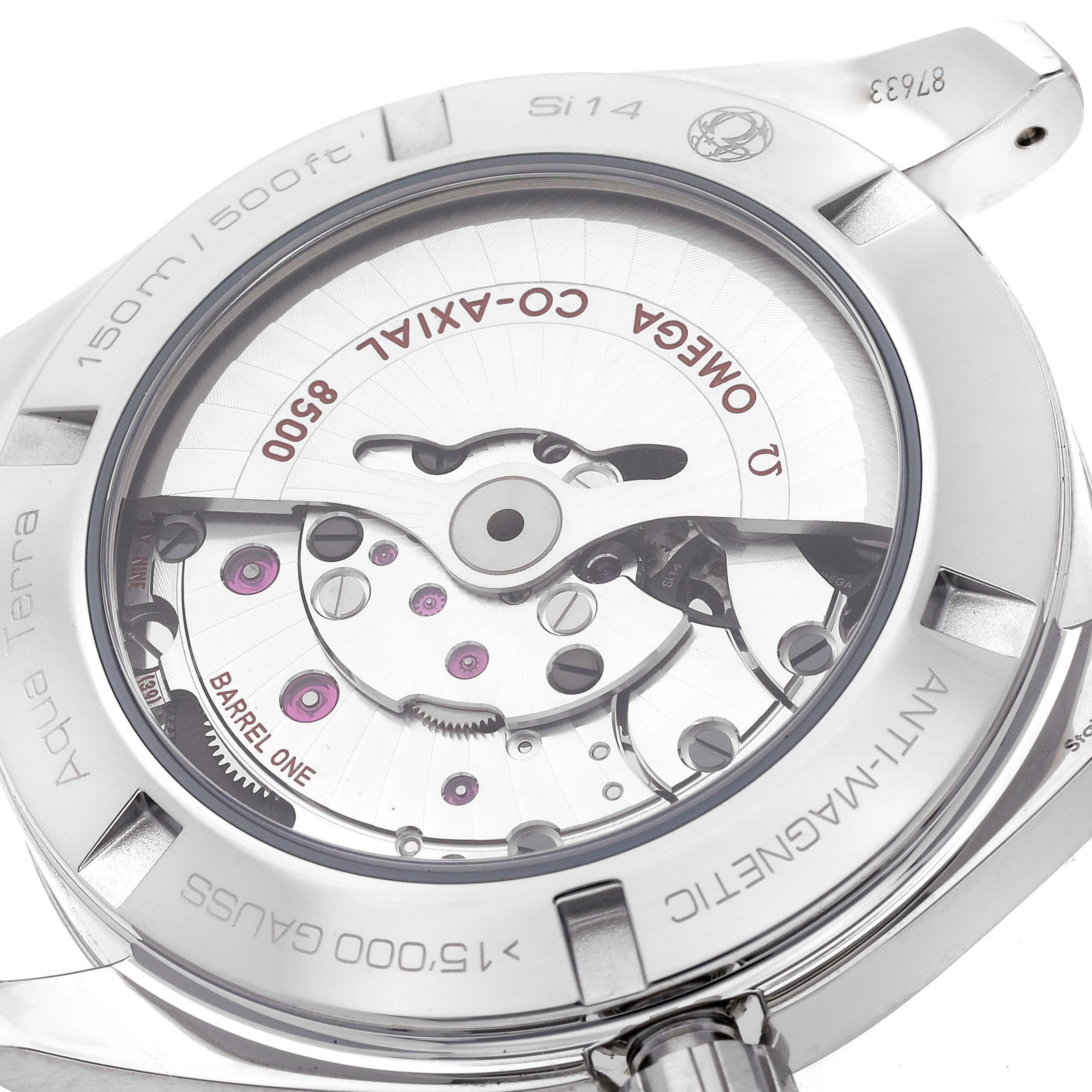 Omega Seamaster Aqua Terra Golf Edition en acier pour hommes Bon état à Atlanta, GA
