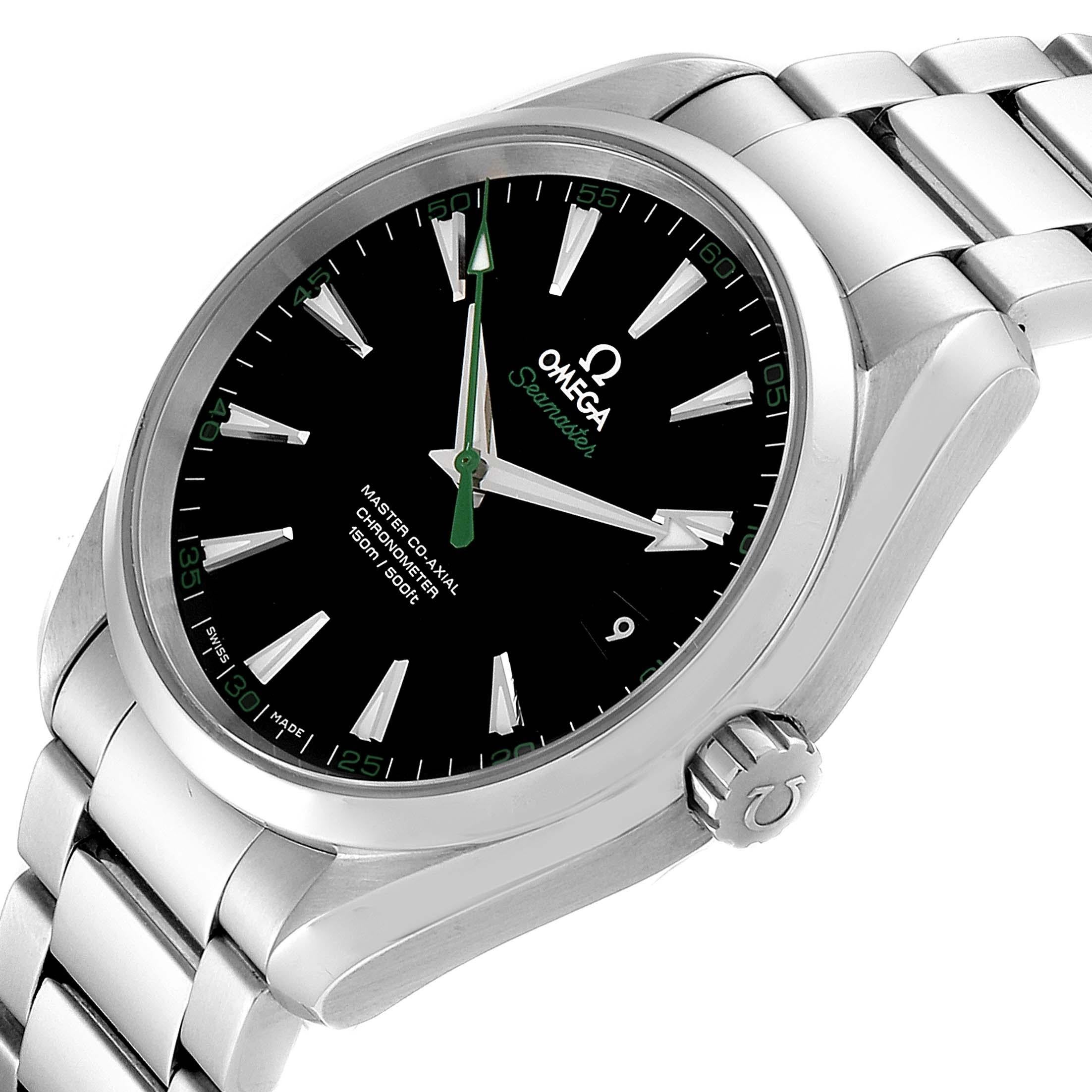 Omega Seamaster Aqua Terra Golf Edition Watch 231.10.42.21.01.004 Box Card 1