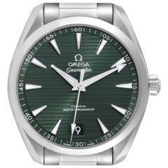 Omega Seamaster Aqua Terra Green Dial Steel Mens Watch 220.10.41.21.10.001