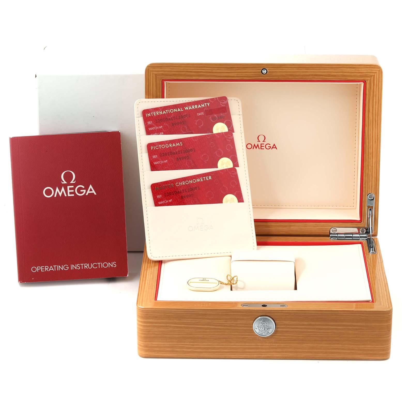 Omega Seamaster Aqua Terra Quadrante Verde Acciaio Orologio 220.10.41.21.10.001 Scheda Box 5