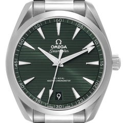 Omega Seamaster Aqua Terra Grünes Zifferblatt Stahluhr 220.10.41.21.10.001 Boxkarte