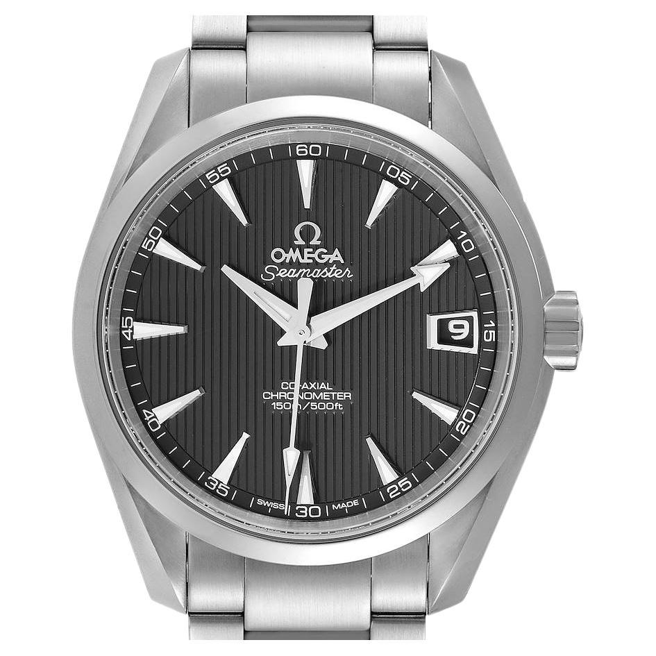 Omega Seamaster Aqua Terra Grey Dial Watch 231.10.39.21.06.001 Unworn