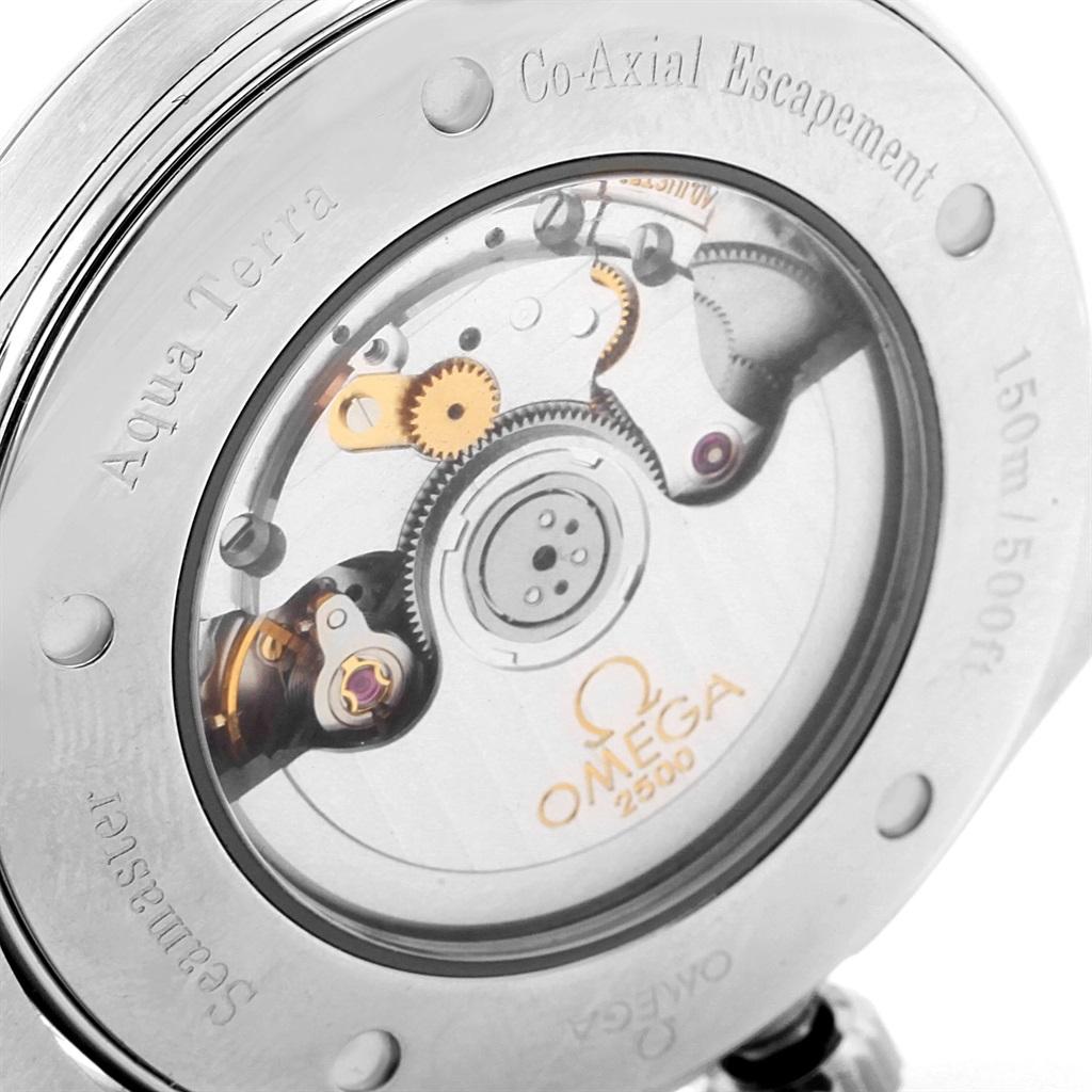 Omega Seamaster Aqua Terra Men's Steel Watch 2502.34.00 Box Papers For Sale 4