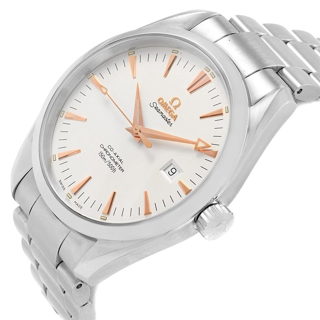 Omega Seamaster Aqua Terra Men's Steel Watch 2502.34.00 Box Papers For Sale 3