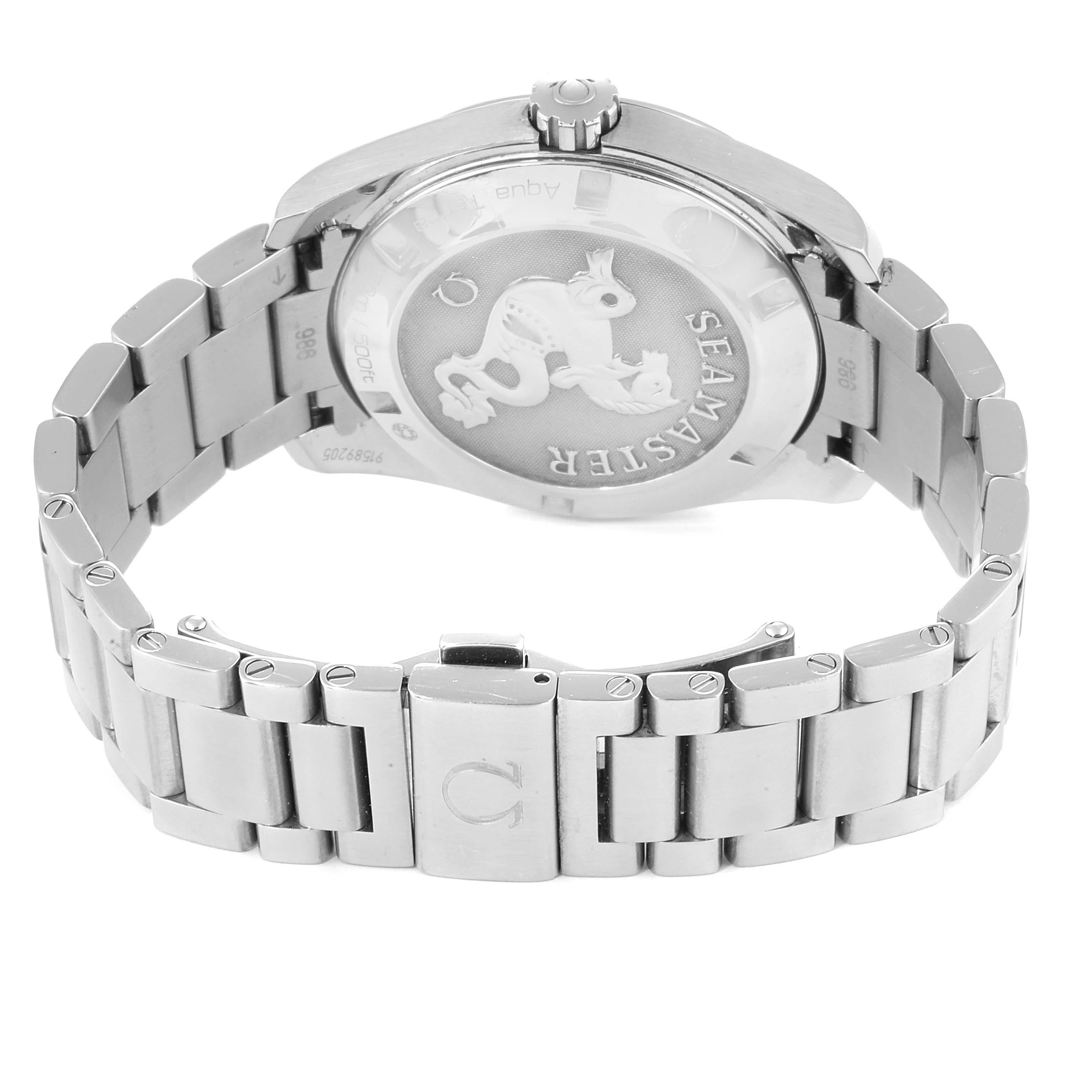 Omega Seamaster Aqua Terra Men's Watch 231.10.39.60.06.001 For Sale 4